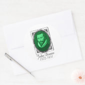 Sticker Rond John Donne (Enveloppe)