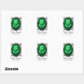 Sticker Rond John Donne (Feuille)
