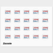 Sticker Rond John Galt (Feuille)