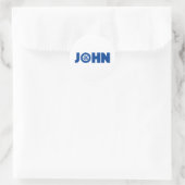 Sticker Rond John Petrol Head (Sac)