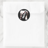 Sticker Rond John Wick (Sac)