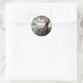 Sticker Rond John William Waterhouse Miranda The Tempest (Sac)