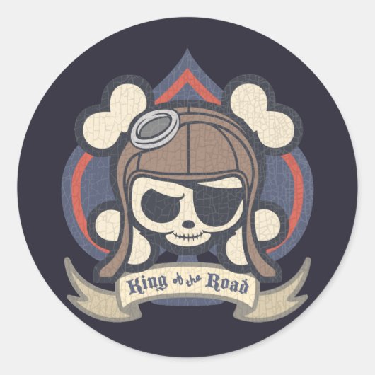 Sticker Rond Johnny Spade (Devant)