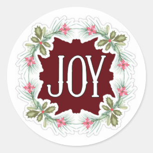 Sticker Rond Joie