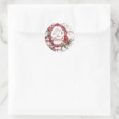 Sticker Rond Joie au monde (Sac)