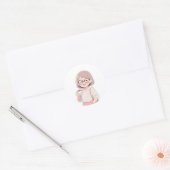 Sticker Rond 👩 Joie Maman (Enveloppe)