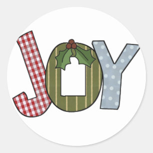 Sticker Rond JOIE Tshirts et cadeaux de vacances