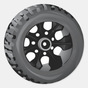 Sticker Rond Joint d'enveloppe de pneu de tracteur