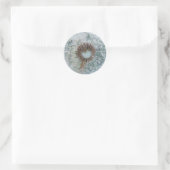 Sticker Rond Joli Dandelion blanc (Sac)