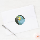 Sticker Rond Joli oiseau (Enveloppe)