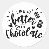 Jolie Accro au Chocolat Amour Chocolat Mariage Fêt