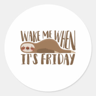 Sticker Rond Jolie Parfums Lazy Mèmes mignonette Petite Parfums