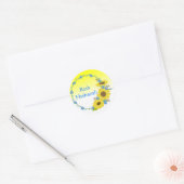 Sticker Rond Jolie Rosh Hashanah (Enveloppe)