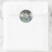 STICKER ROND JOLIMENT DÉPLAISANT ZOMBIE BRIDESMAIDS PRENDRE UN (Sac)
