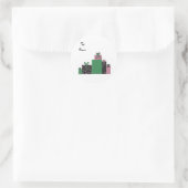 Sticker Rond Jolis Paquets (Sac)