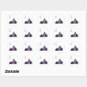 Sticker Rond Jolis paquets (Feuille)