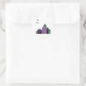 Sticker Rond Jolis paquets (Sac)