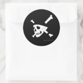 Sticker Rond Jolly roger n° 1 (Sac)