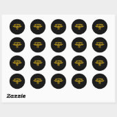 Sticker Rond Jollys rogers Vf-84 (Feuille)