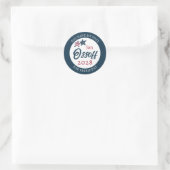 Sticker Rond Jon Ossoff président 2028 (Sac)