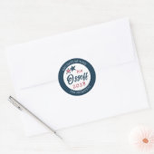Sticker Rond Jon Ossoff président 2028 (Enveloppe)