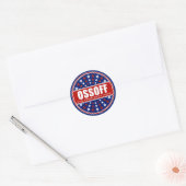 Sticker Rond Jon Ossoff Président 2028 (Enveloppe)