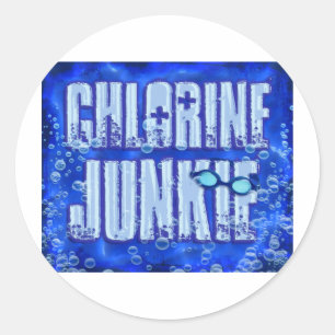 Sticker Rond joncs au chlore