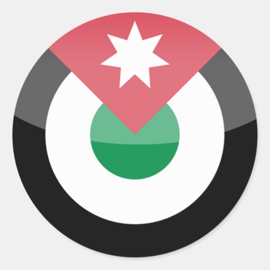 Sticker Rond jordan (Devant)