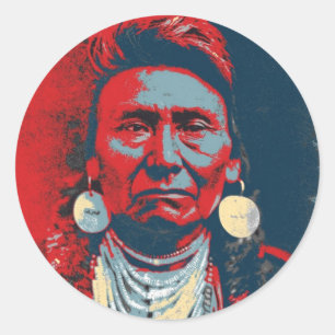 Sticker Rond Joseph en chef
