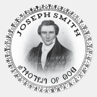 Sticker Rond Joseph Smith Le Prophète de Dieu