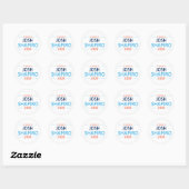 Sticker Rond Josh Shapiro 2028 (Feuille)