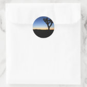 Sticker Rond Joshua Arbre Silhouetté (Sac)