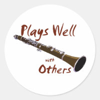 Joue bien avec d'autres Clarinet