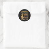 Sticker Rond Jouer Euphonium Pour Euphonium Player Euphonium Mu (Sac)