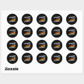Sticker Rond Jouet Compétitif de puzzle Cube Speed Cuber Hobby  (Feuille)