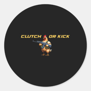 Sticker Rond Joueur Fps Drôle Cs Jeu De Tir à La Première Perso