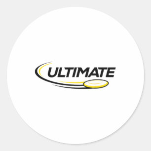 Sticker Rond Joueur professionnel de disque de golf Ultimate Fr