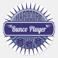 Joueur vintage de partie inconditionnelle de Bunco