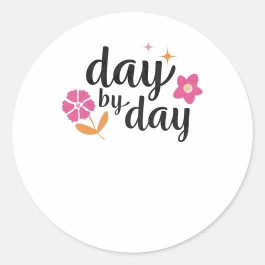 Sticker Rond Jour (Devant)