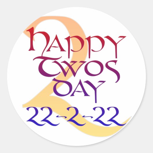 Sticker Rond Jour 22-2-22 (Devant)