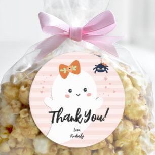 Sticker Rond Jour de Joyeux Joyeux Jour d'Halloween personnalis