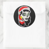 Sticker Rond Jour de la fille morte (Sac)