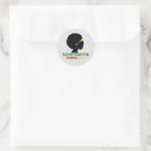 Sticker Rond Jour de la Liberté (Sac)