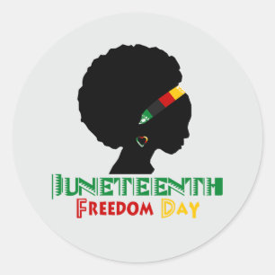 Sticker Rond Jour de la Liberté