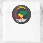 Sticker Rond Jour de la Liberté - Histoire noire (Sac)