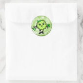 Sticker Rond Jour de la St Patrick Pickle | Vacances (Sac)
