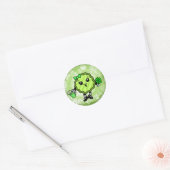 Sticker Rond Jour de la St Patrick Pickle | Vacances (Enveloppe)