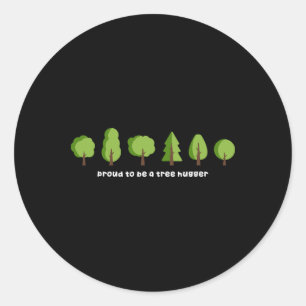 Sticker Rond Jour de l'Arbour De l'environnement Science Jour d