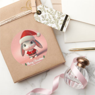 Sticker Rond Jour de Noël