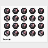 Sticker Rond Jour des anciens combattants (Feuille)